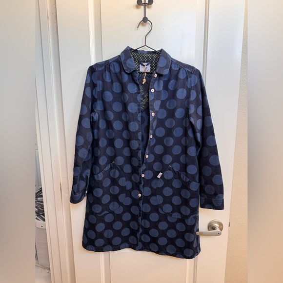 Blue Trick Handmade Upcycled Japanese Jeans Jacket - Picture 2 of 14